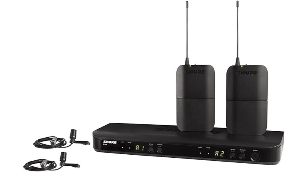 wireless lavalier microphone system