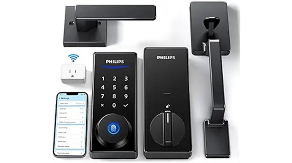 wireless philips lock handle