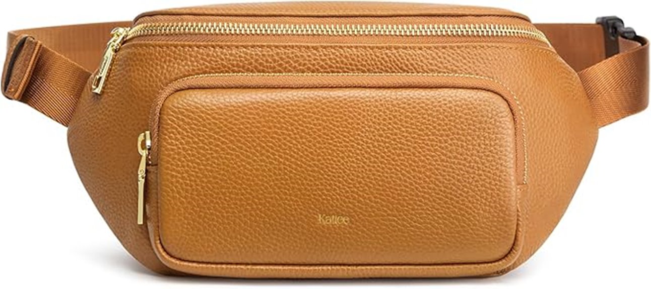 women s leather fanny pack