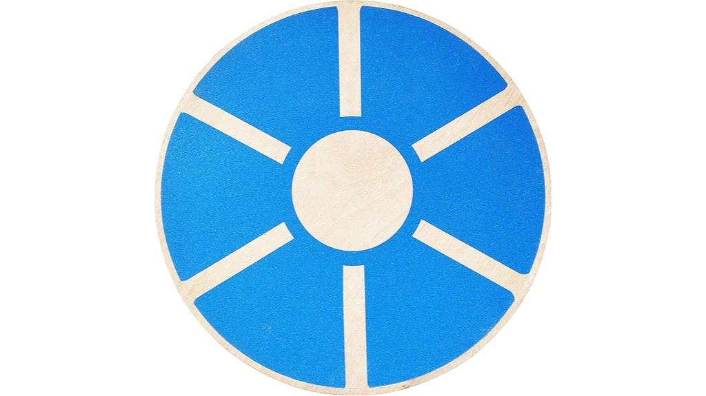 wooden balance wobble board