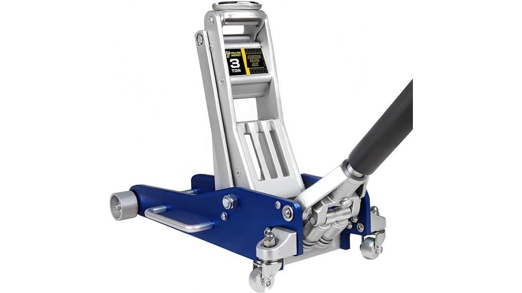 yellow jacket aluminum floor jack