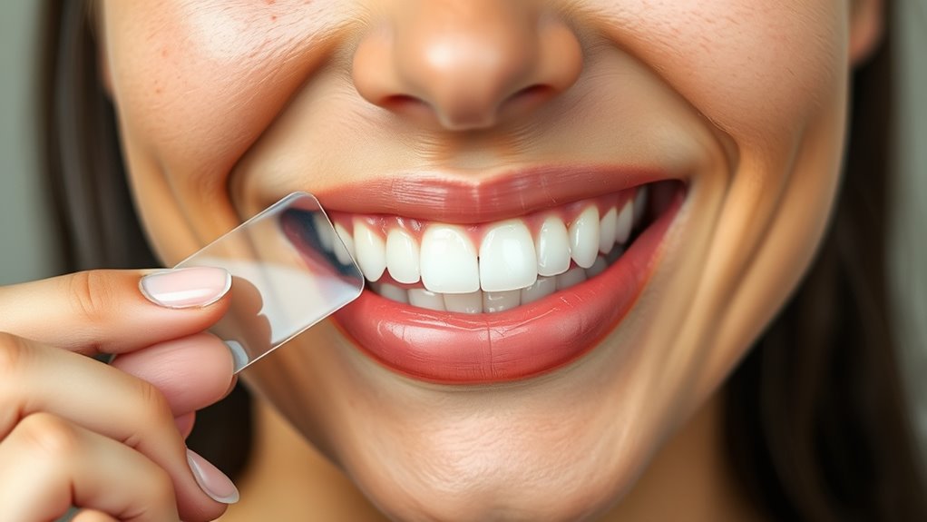 gentle effective whitening strips