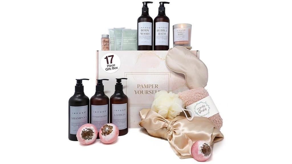 luxury robe gift set