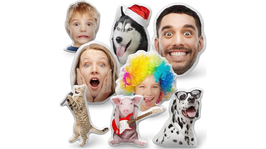 personalized pet face pillow