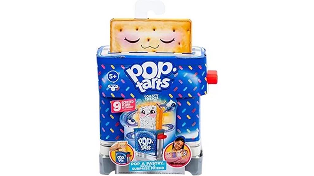 pop tarts toaster with plush