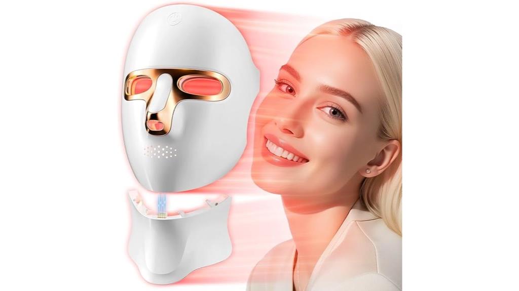 rechargeable cordless red mask