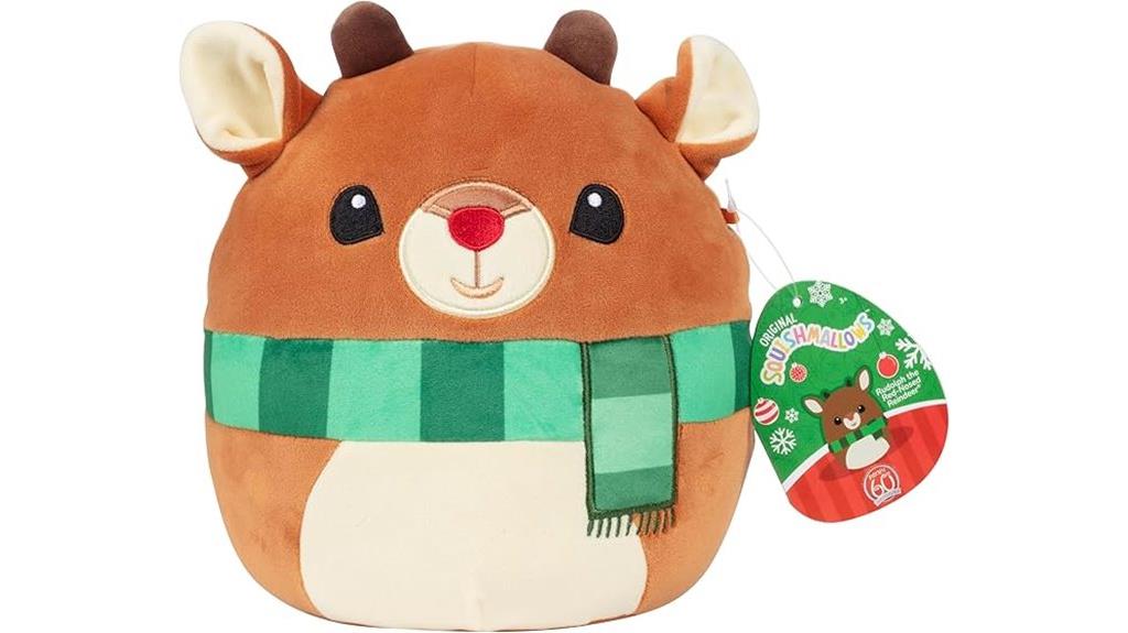 small rudolph plush toy