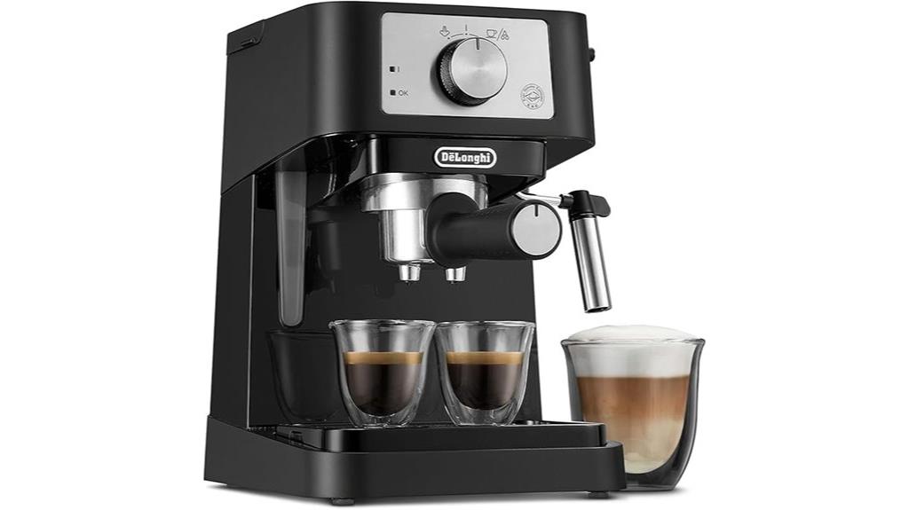 stainless steel home espresso