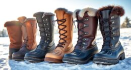 stylish waterproof winter boots