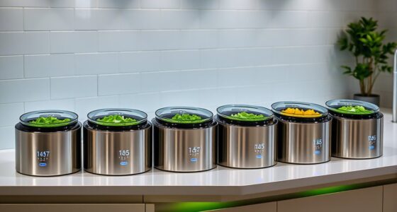 top electric kitchen compost bins
