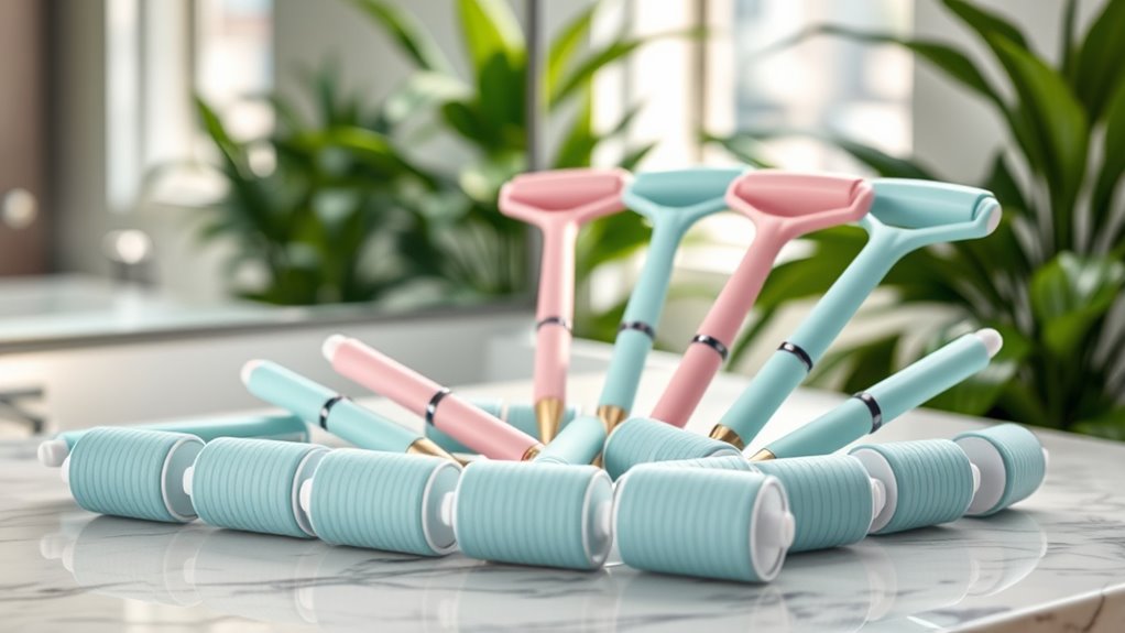 top face ice rollers