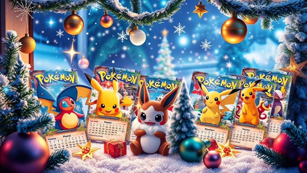 top pok mon holiday calendars