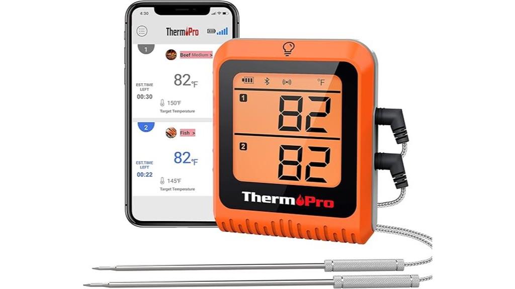 wireless meat temperature monitor