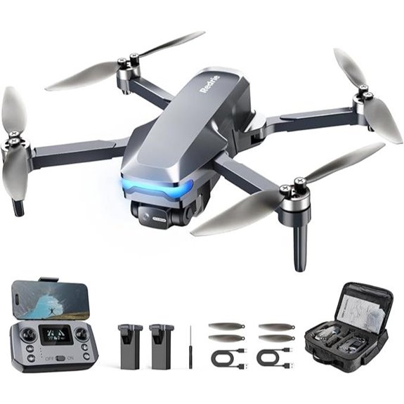 GPS Camera Drone for Adults 4K Foldable 45 Min Flight