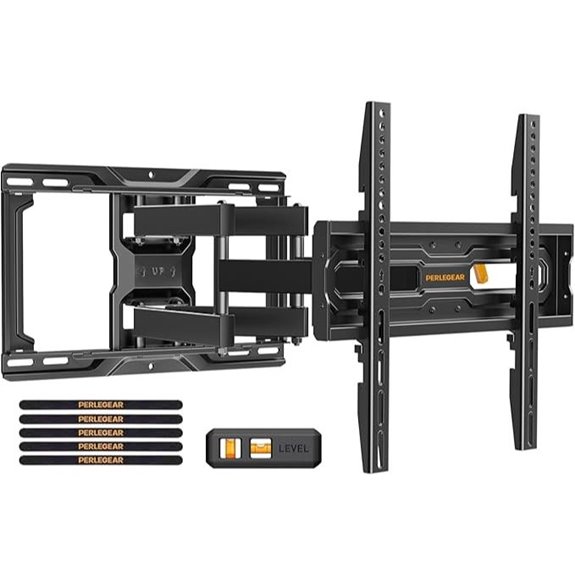 Perlegear Full Motion TV Wall Mount for 32-70 Inch TVs