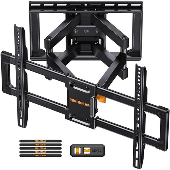 Perlegear Full Motion TV Wall Mount for 42-85