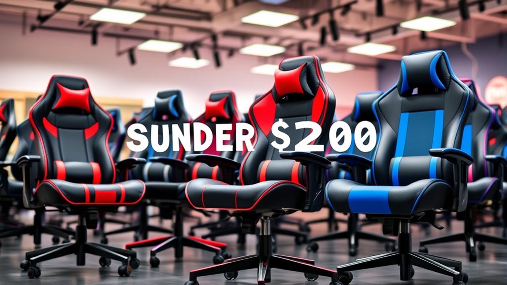 affordable ergonomic gaming chair