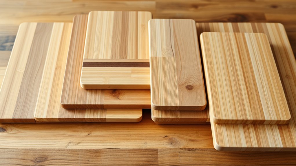 bamboo knife friendly cutting boards