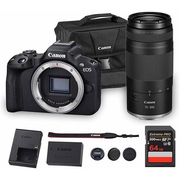 Canon EOS R50 Mirrorless Camera Kit with Lens