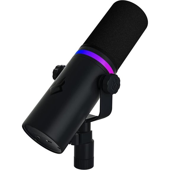 BEACN Dark Dynamic USB Mic for PC and Streaming