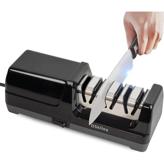 Electric Knife Sharpener with Diamond System