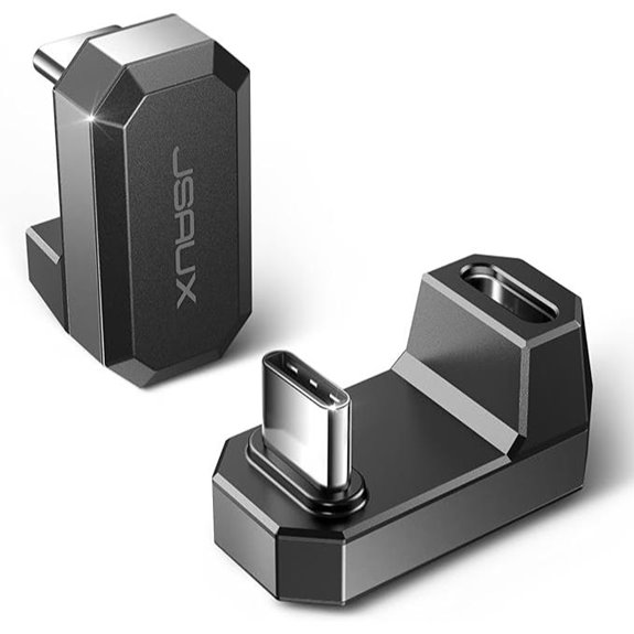 JSAUX 180° USB-C Adapter 2-Pack for Devices