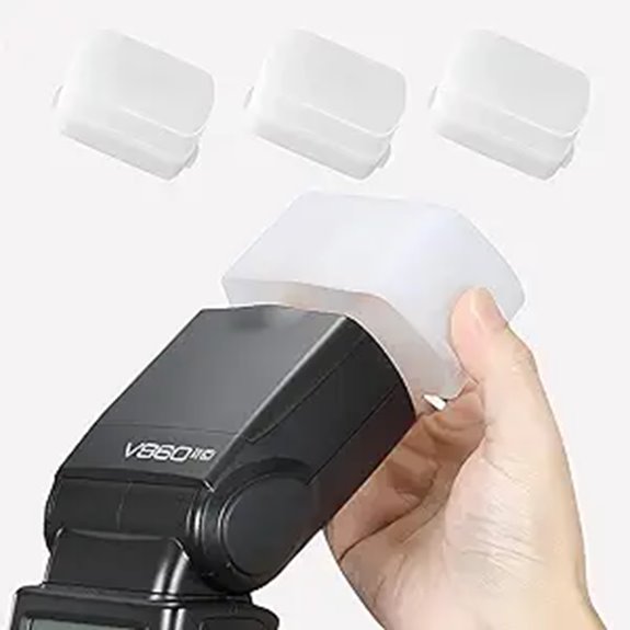 Flash Diffuser 3-Pack for Canon & Godox Speedlights
