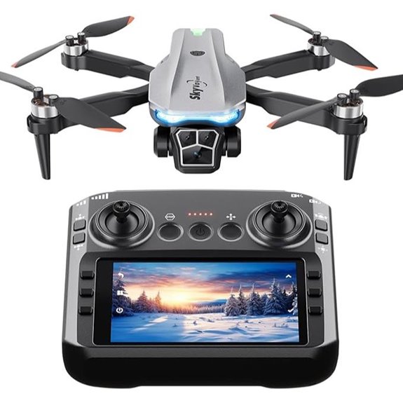 Foldable 1080P Camera Drone with LCD Screen