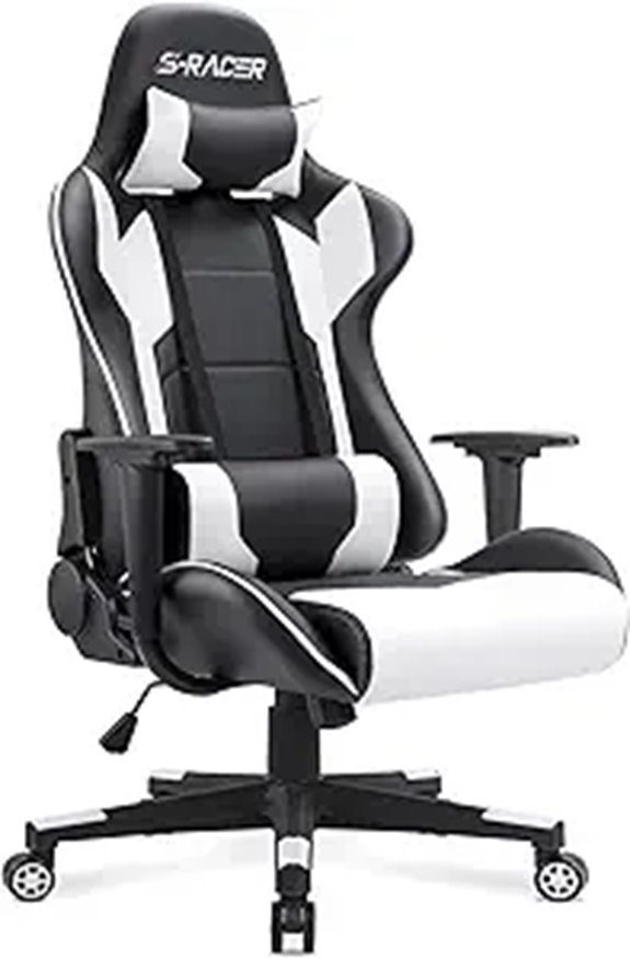 Homall Gaming & Office Chair with Headrest and Lumbar