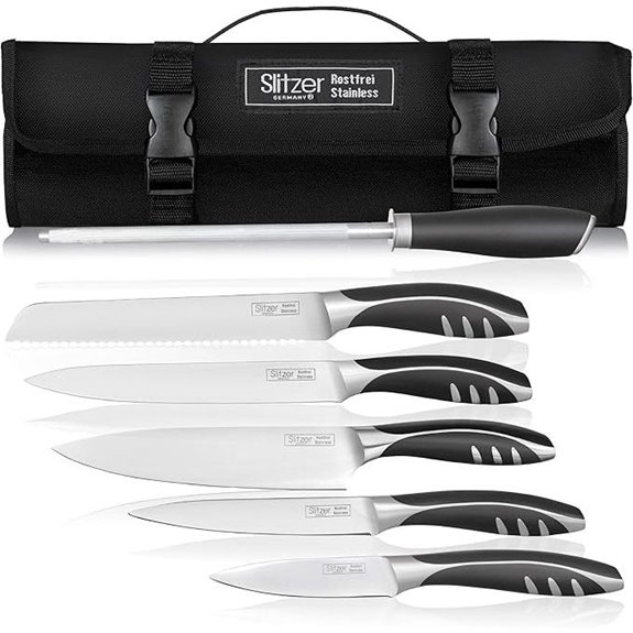 Slitzer Germany 7-Piece Chef's Knife Set