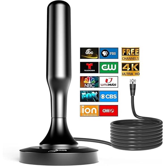 HIDB Indoor Digital TV Antenna with Long Range