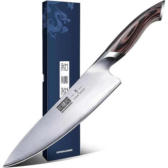 HOSHANHO 8-Inch Japanese Chef's Knife with Handle