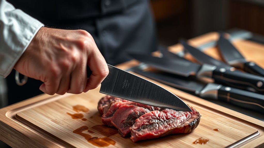 key factors for meat knives