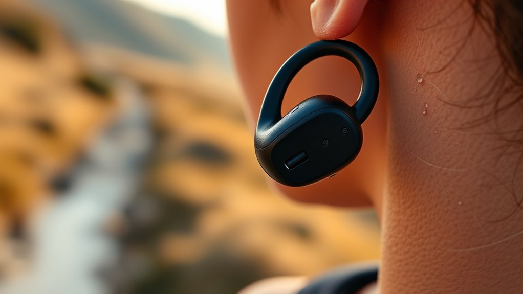 key running earbud features