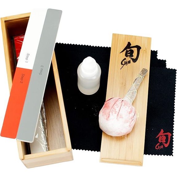 Shun Knife Care Kit for Professional and Home Chefs