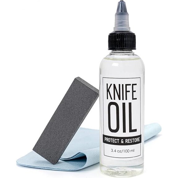 Knife Rust Eraser Kit with Maintenance Oil