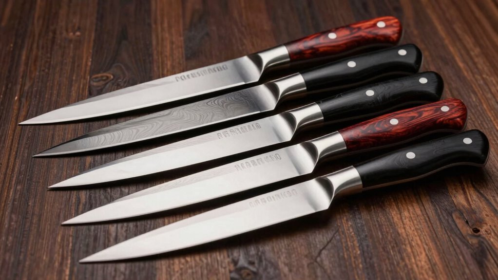 luxury chef knife selections