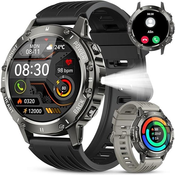 men s fitness heart watch