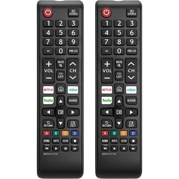 Universal Remote for Samsung Smart TVs (Pack of 2)