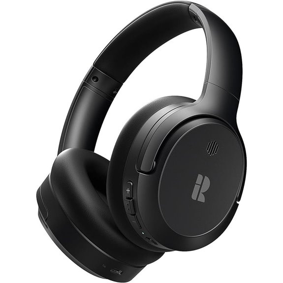 Bluetooth Noise Cancelling Wireless Headphones with Microphone