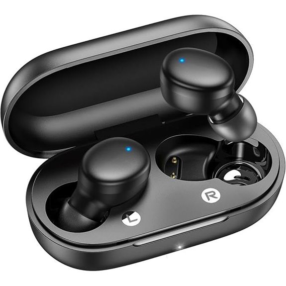 Kurdene Wireless Earbuds with Bluetooth 5.3 and Deep Bass