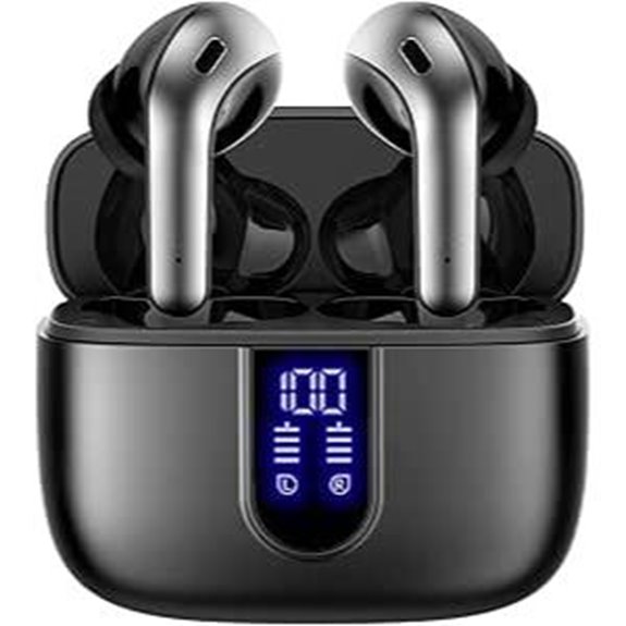 TAGRY True Wireless Earbuds with LED Power Display