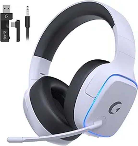 Wireless Gaming Headsets for PS5 PS4 PC Switch