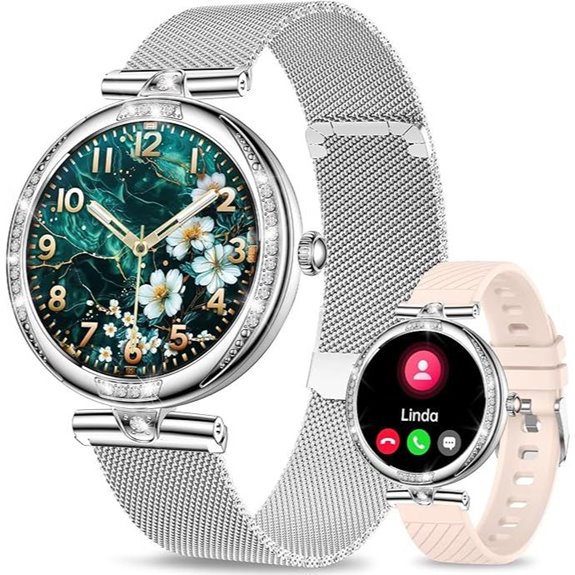 GADIXY Women's Smartwatch with Call & Fitness Features