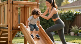 12 Best Cedar Wooden Playset With Slide in 2026