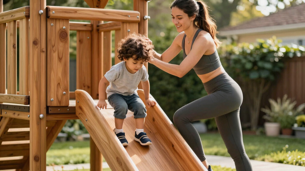 12 Best Cedar Wooden Playset With Slide in 2026