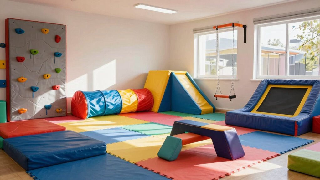 active gross motor play space