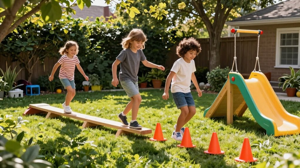 backyard obstacle course ideas