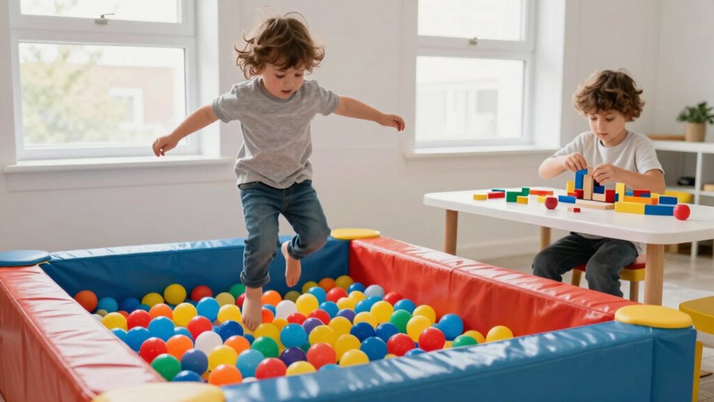 balance active and creative play