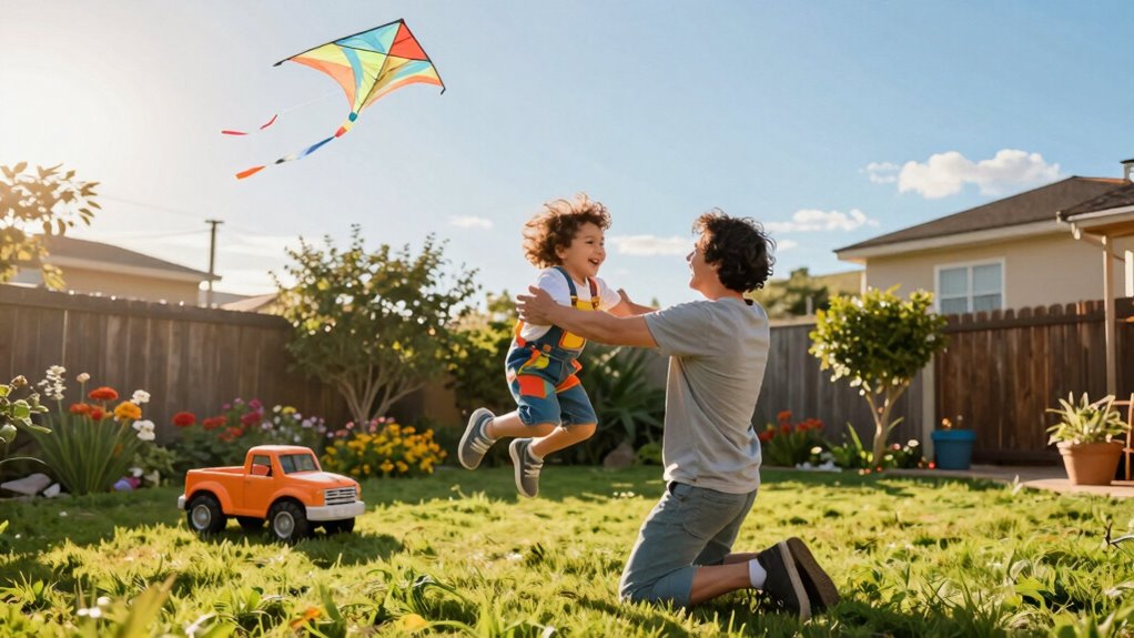 balanced outdoor play boundaries